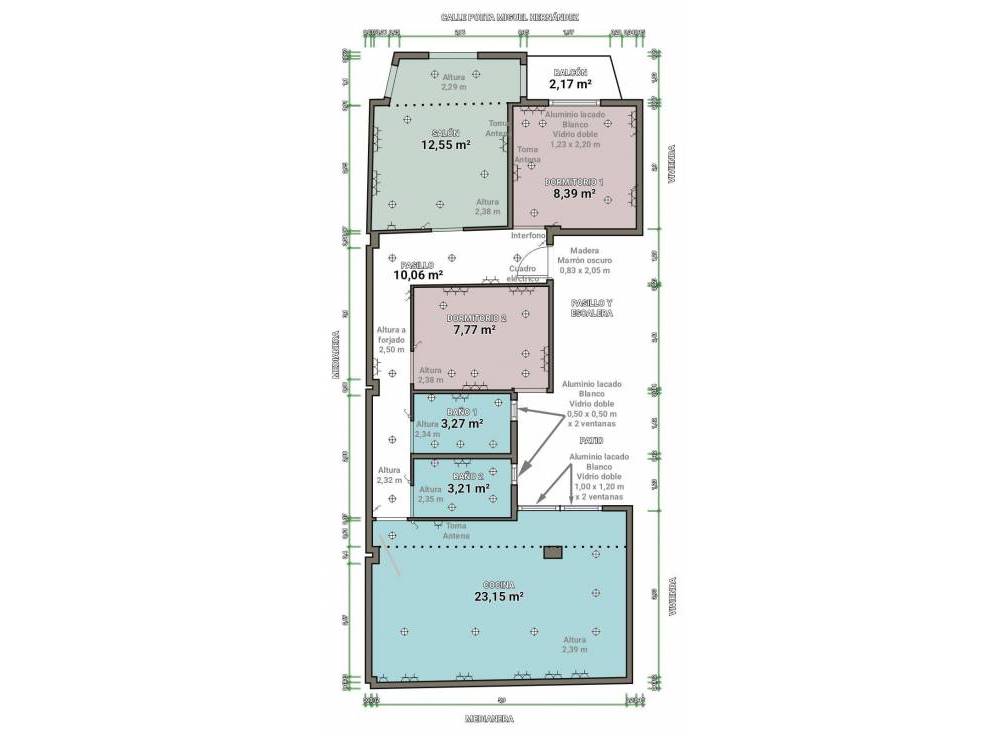 Location à long terme - Appartement - Elche - Reina Victoria-Miguel Hernández
