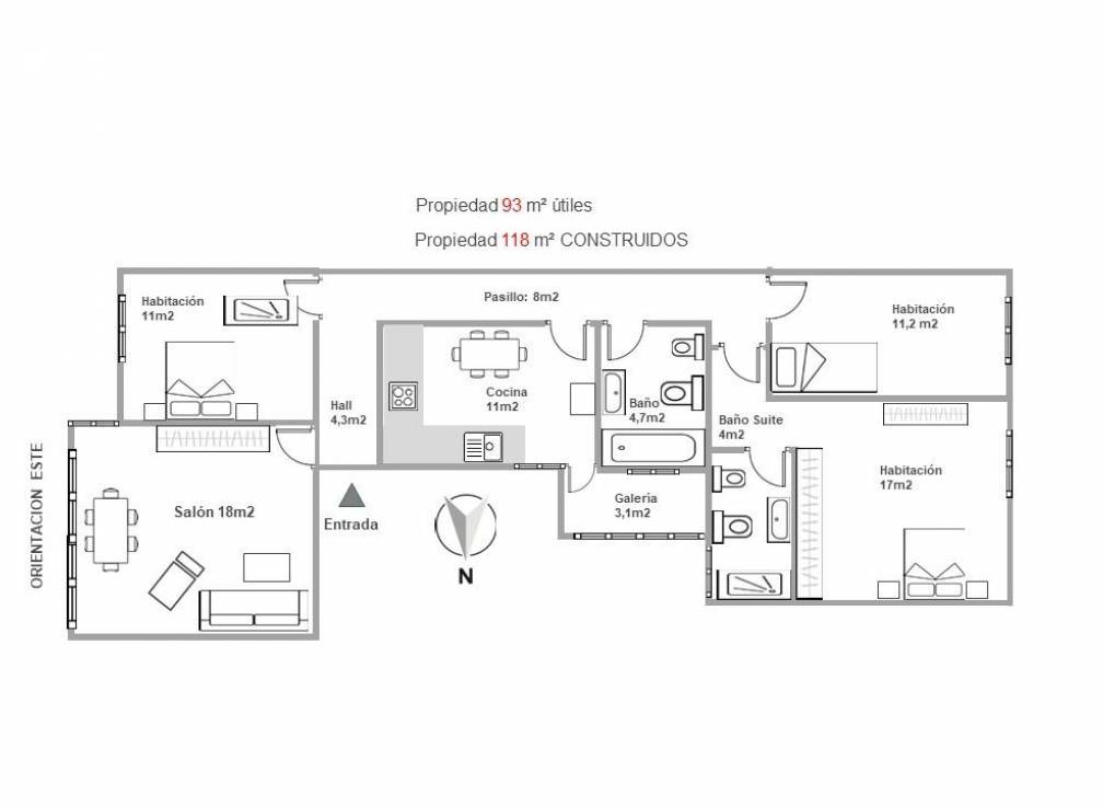 Long Term Rental - Flat - Elche - Plaza Obispo Siuri