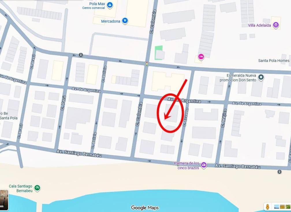 Resale - Apartment - Santa Pola - Santiago bernabeu