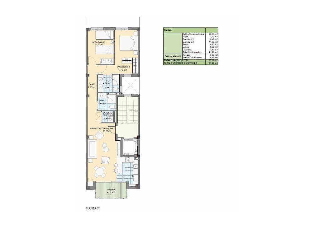 Resale - Flat - Elche - Asilo - Pisos Azules