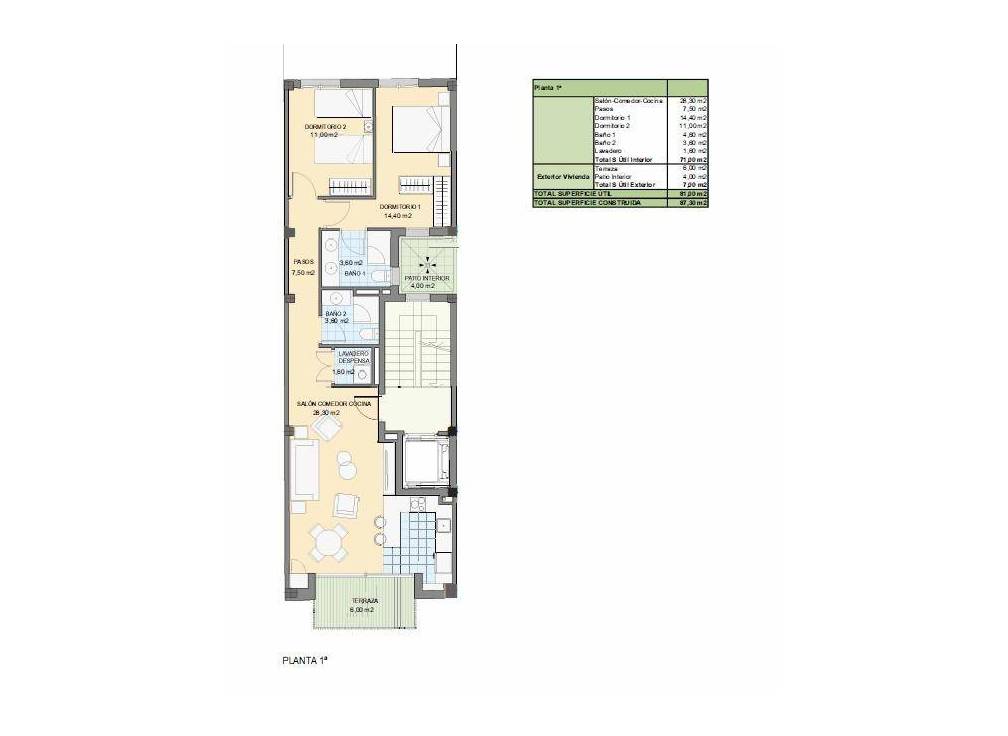 Resale - Flat - Elche - Asilo - Pisos Azules