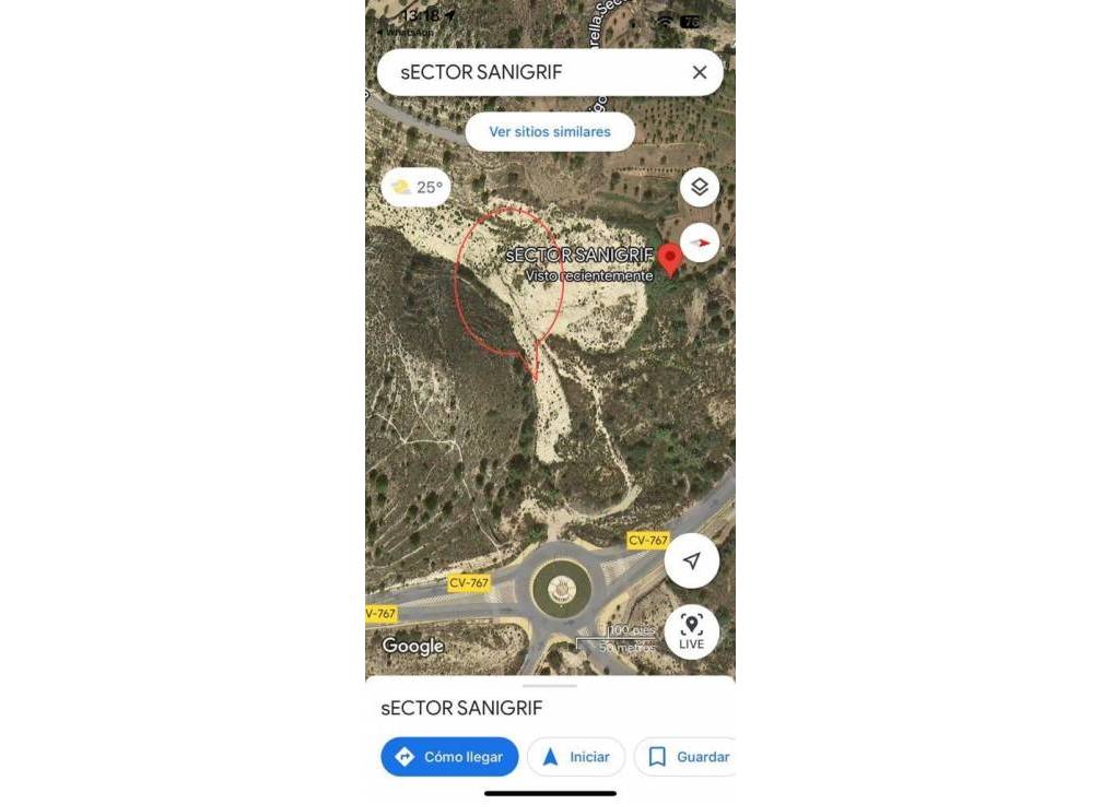 Resale - Industrial Plot - Finestrat - Partida adzubia