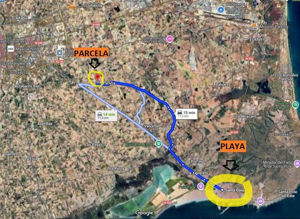 Resale - Terreno urbanizable - Perleta - Maitino-Perleta