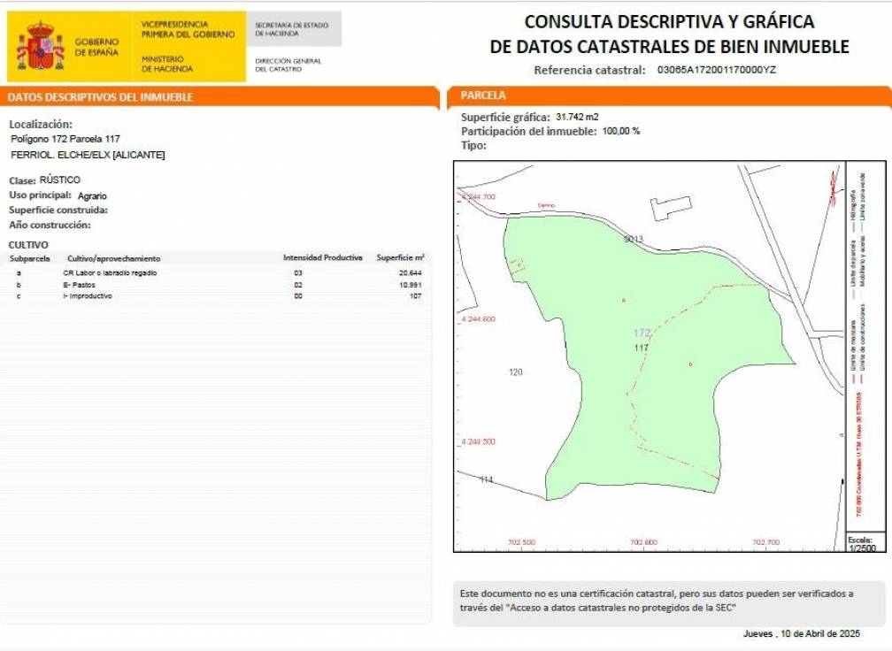 Resale - Villa - Elche - La Galia-Bonavista