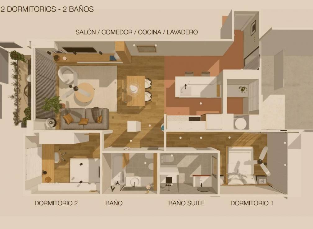 Revente - Appartement - Elche - Ciudad Jardin
