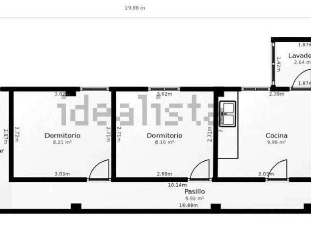 Revente - Appartement - Elche - Plaza Crevillente-Juzgados