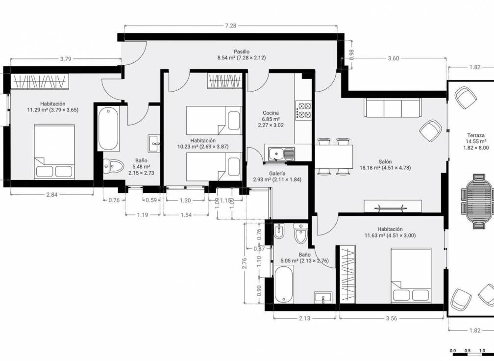 Revente - Appartement - Santa Pola - Gran Playa