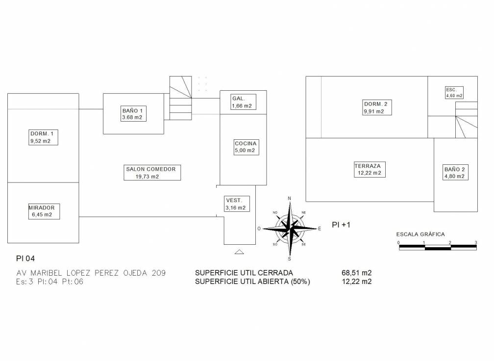 Revente - Duplex Penthouse - Santa Pola - Santiago bernabeu