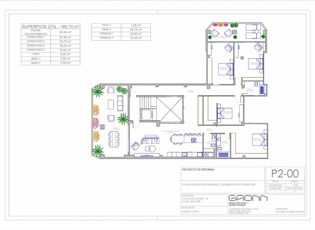 Revente - Penthouse - Elche - Centro