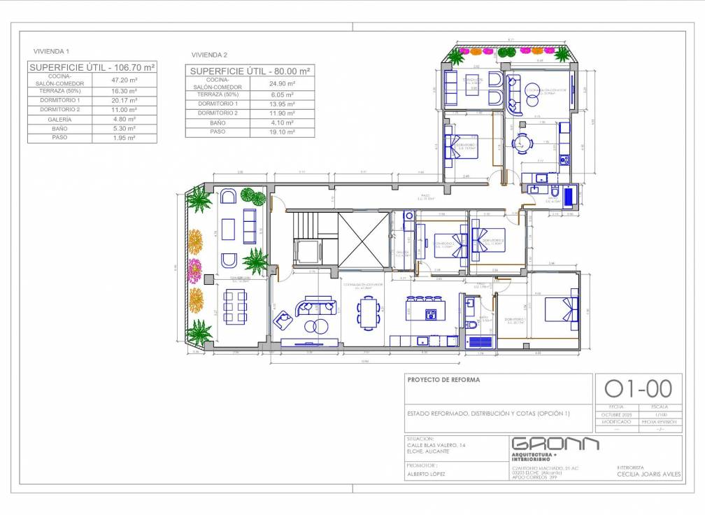 Revente - Penthouse - Elche - Centro